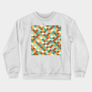 Unique Retro Pattern Crewneck Sweatshirt